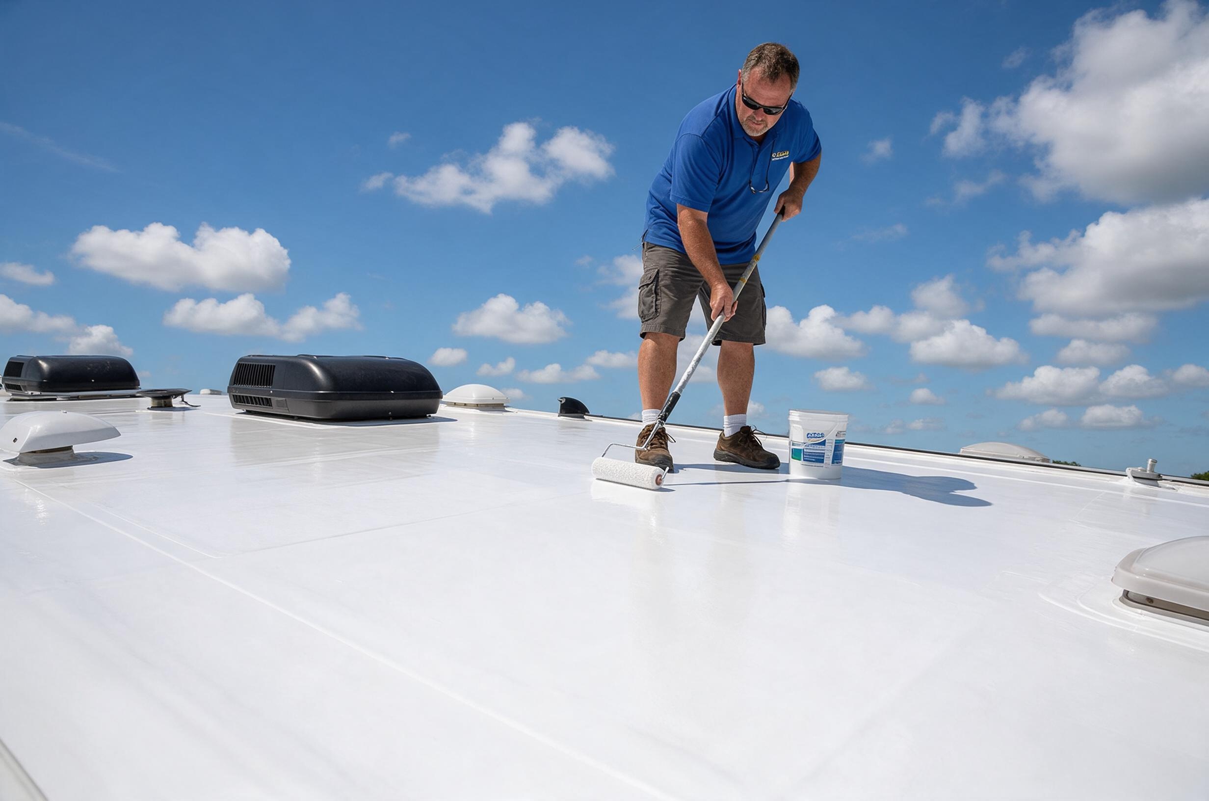 Roof Armor protection for a Hernando County RV